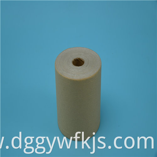 Yellow needle-punched cotton insulation cotton